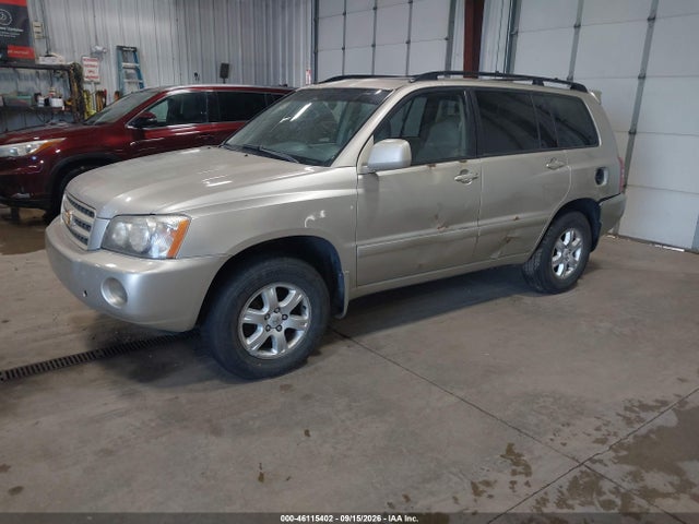 2002 Toyota Highlander Limited V6 მანქანა იყიდება აუქციონზე, vin: JTEHF21A020086655, აუქციონის ნომერი: 46115402