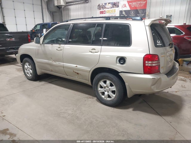 2002 Toyota Highlander Limited V6 მანქანა იყიდება აუქციონზე, vin: JTEHF21A020086655, აუქციონის ნომერი: 46115402