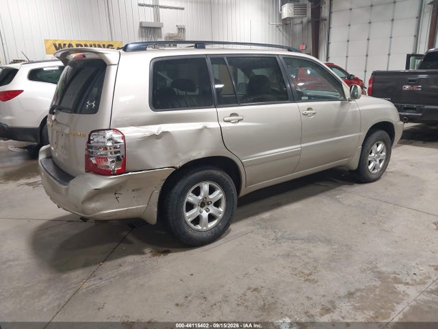 2002 Toyota Highlander Limited V6 მანქანა იყიდება აუქციონზე, vin: JTEHF21A020086655, აუქციონის ნომერი: 46115402
