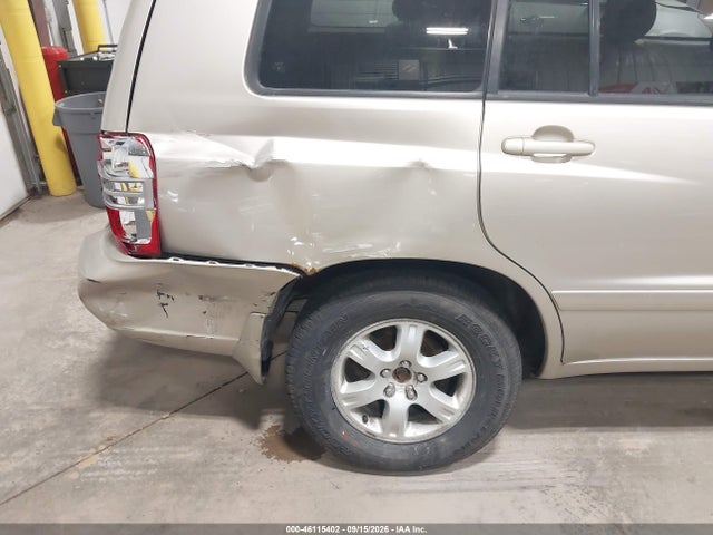 2002 Toyota Highlander Limited V6 მანქანა იყიდება აუქციონზე, vin: JTEHF21A020086655, აუქციონის ნომერი: 46115402