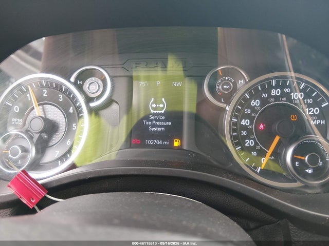 2019 Ram 1500 Big Horn/lone Star  4x4 5'7 Box მანქანა იყიდება აუქციონზე, vin: 1C6SRFFT1KN815016, აუქციონის ნომერი: 46115510