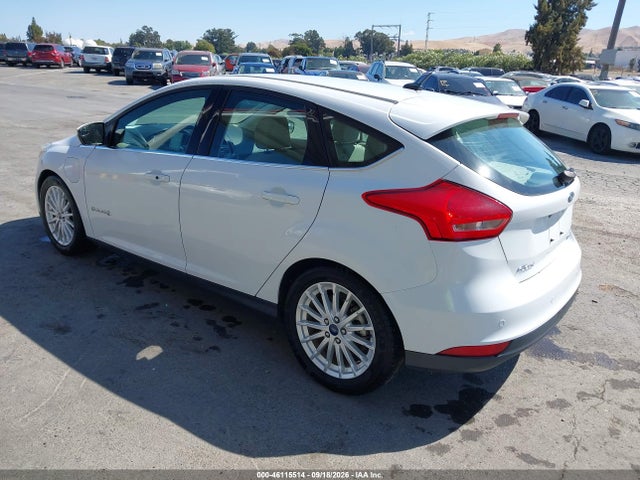 46115514 :رقم المزاد ، 1FADP3R42JL296133 vin ، 2018 Ford Focus Electric مزاد بيع