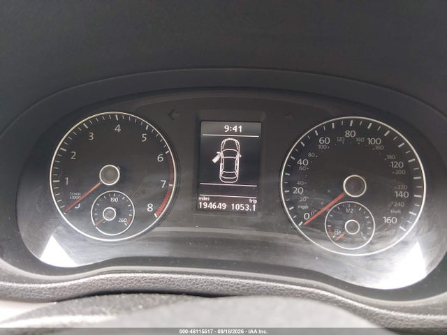 46115517 :رقم المزاد ، 1VWBH7A35CC037807 vin ، 2012 Volkswagen Passat 2.5l Se مزاد بيع