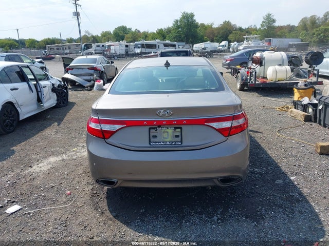 2012 Hyundai Azera მანქანა იყიდება აუქციონზე, vin: KMHFG4JG3CA126727, აუქციონის ნომერი: 46115522