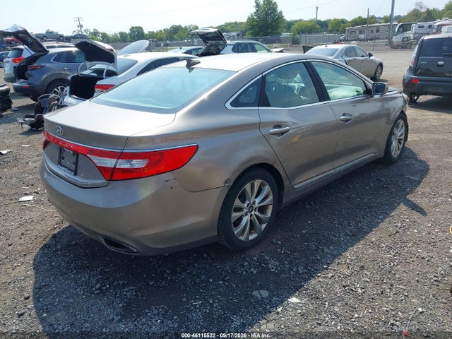 2012 Hyundai Azera მანქანა იყიდება აუქციონზე, vin: KMHFG4JG3CA126727, აუქციონის ნომერი: 46115522