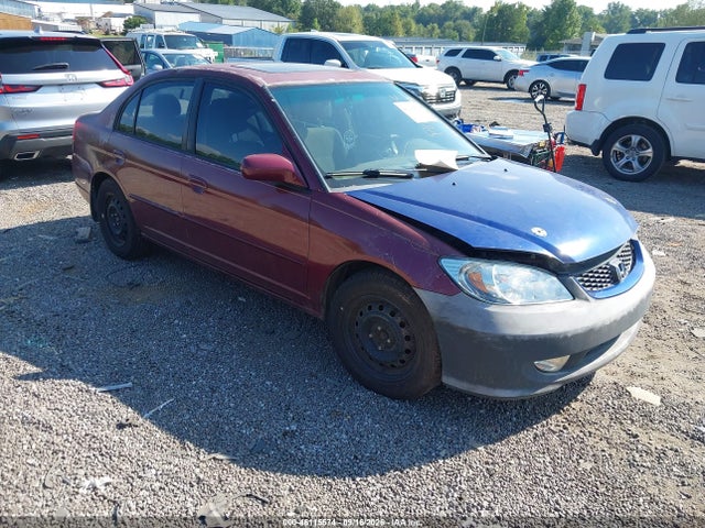 2004 Honda Civic Ex მანქანა იყიდება აუქციონზე, vin: 2HGES268X4H549295, აუქციონის ნომერი: 46115574