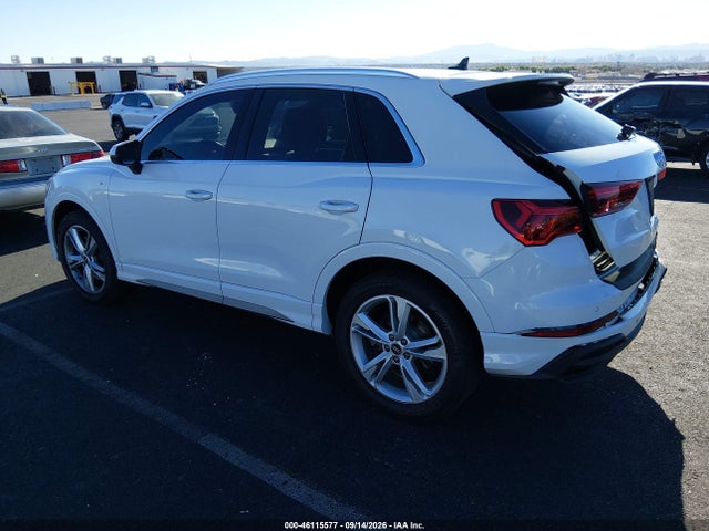 Продаж на аукціоні авто 2023 Audi Q3 Premium Plus 45 Tfsi S Line Quattro Tiptronic, vin: WA1EECF3XP1067147, номер лоту: 46115577