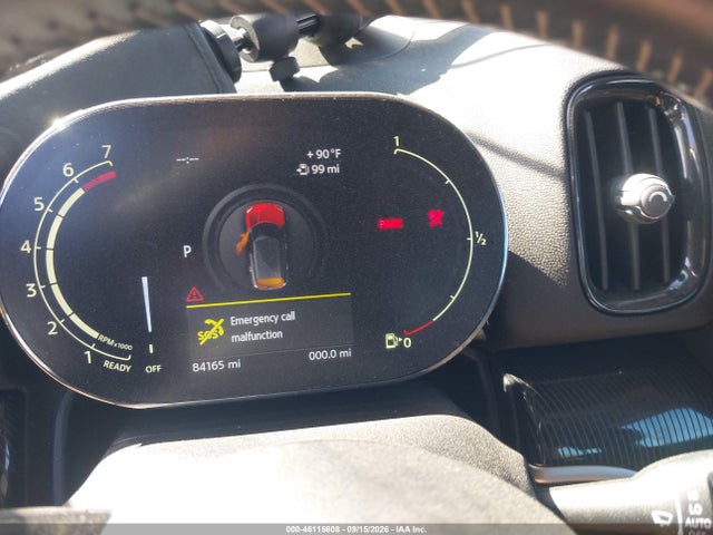 2021 Mini Countryman Cooper S მანქანა იყიდება აუქციონზე, vin: WMZ83BR06M3M65346, აუქციონის ნომერი: 46115608