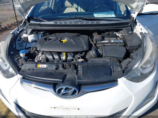 Продаж на аукціоні авто 2014 Hyundai Elantra Limited, vin: 5NPDH4AE0EH517126, номер лоту: 46115653