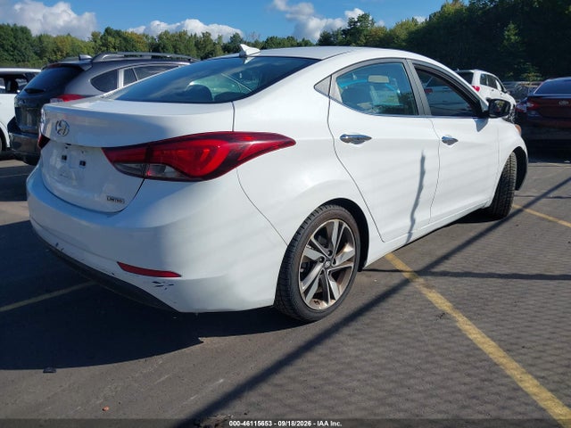 Продаж на аукціоні авто 2014 Hyundai Elantra Limited, vin: 5NPDH4AE0EH517126, номер лоту: 46115653