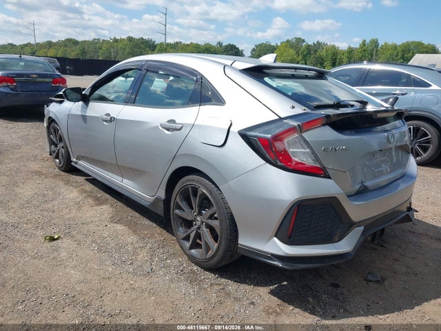 46115667 :رقم المزاد ، SHHFK7H41JU207065 vin ، 2018 Honda Civic Sport مزاد بيع