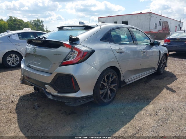 46115667 :رقم المزاد ، SHHFK7H41JU207065 vin ، 2018 Honda Civic Sport مزاد بيع