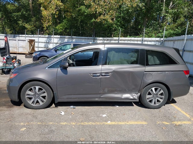 46115715 :رقم المزاد ، 5FNRL5H92EB047926 vin ، 2014 Honda Odyssey Touring/touring Elite مزاد بيع
