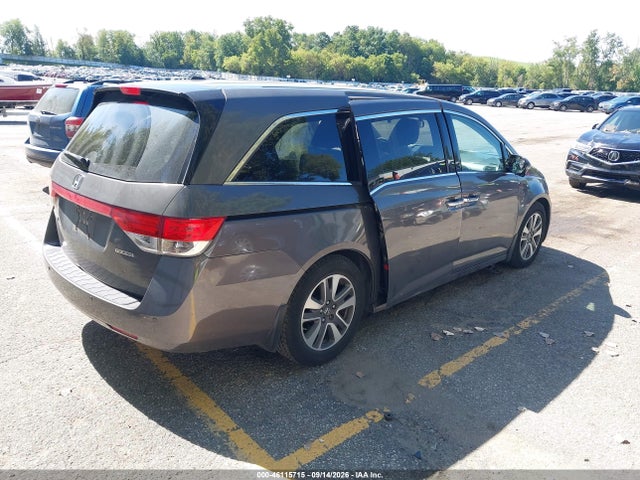 46115715 :رقم المزاد ، 5FNRL5H92EB047926 vin ، 2014 Honda Odyssey Touring/touring Elite مزاد بيع