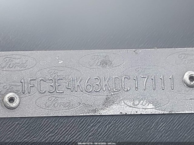 Aukcja sprzedaży 2019 Ford E-450 Stripped, vin: 1FC3E4K63KDC17111, numer aukcji: 46115719