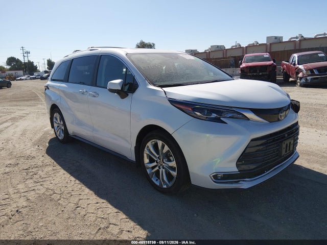 Продаж на аукціоні авто 2024 Toyota Sienna Platinum, vin: 5TDERKEC4RS183715, номер лоту: 46115730