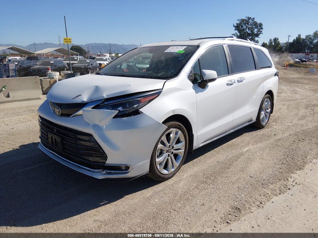 Продажа на аукционе авто 2024 Toyota Sienna Platinum, vin: 5TDERKEC4RS183715, номер лота: 46115730
