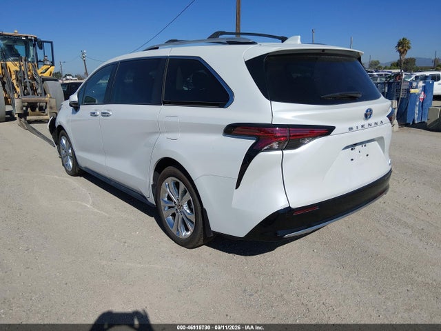 Продажа на аукционе авто 2024 Toyota Sienna Platinum, vin: 5TDERKEC4RS183715, номер лота: 46115730