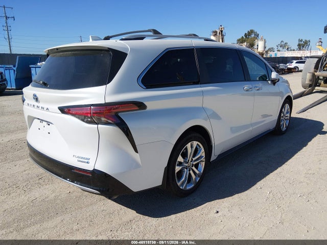 Продажа на аукционе авто 2024 Toyota Sienna Platinum, vin: 5TDERKEC4RS183715, номер лота: 46115730
