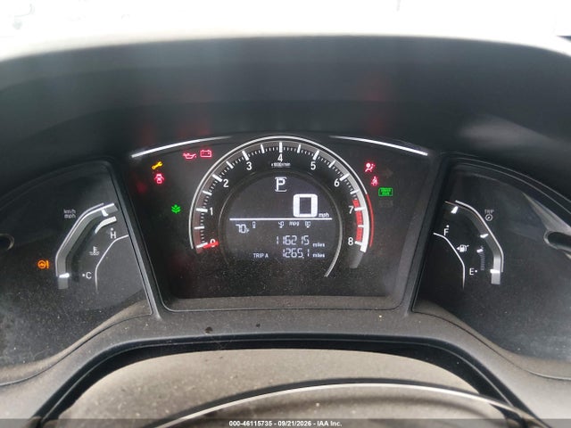 2016 Honda Civic Lx მანქანა იყიდება აუქციონზე, vin: 2HGFC2F57GH535592, აუქციონის ნომერი: 46115735