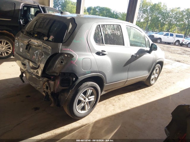 2020 Chevrolet Trax Fwd Ls მანქანა იყიდება აუქციონზე, vin: 3GNCJKSB6LL207995, აუქციონის ნომერი: 46115748