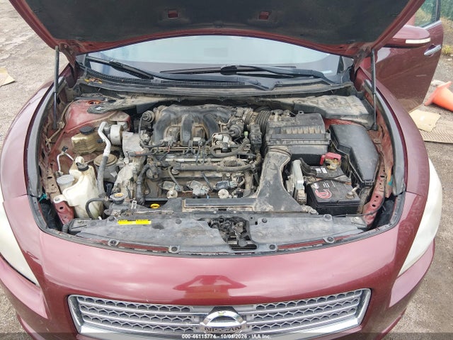 46115774 :رقم المزاد ، 1N4AA5AP1AC852292 vin ، 2010 Nissan Maxima 3.5 Sv مزاد بيع