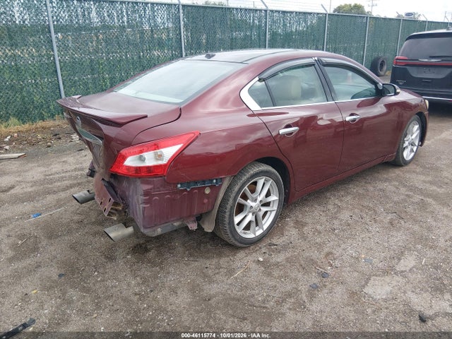 46115774 :رقم المزاد ، 1N4AA5AP1AC852292 vin ، 2010 Nissan Maxima 3.5 Sv مزاد بيع