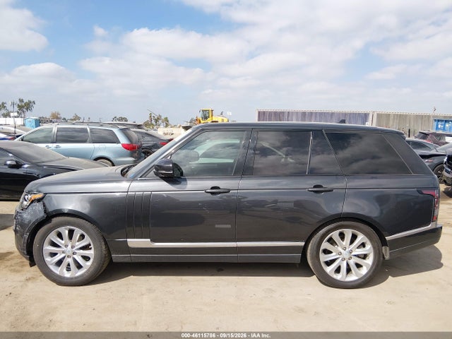 2016 Land Rover Range Rover 3.0l V6 Turbocharged Diesel Hse Td6 მანქანა იყიდება აუქციონზე, vin: SALGS2KF8GA258639, აუქციონის ნომერი: 46115786