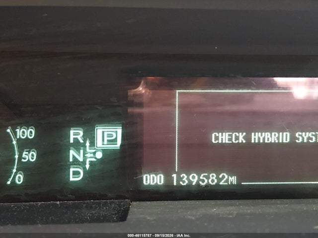 Продажа на аукционе авто 2011 Toyota Prius Five, vin: JTDKN3DU9B5306029, номер лота: 46115787