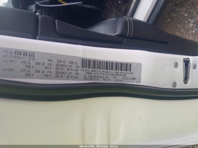 Продажа на аукционе авто 2017 Jeep Grand Cherokee Limited 4x4, vin: 1C4RJFBG3HC754313, номер лота: 46115795