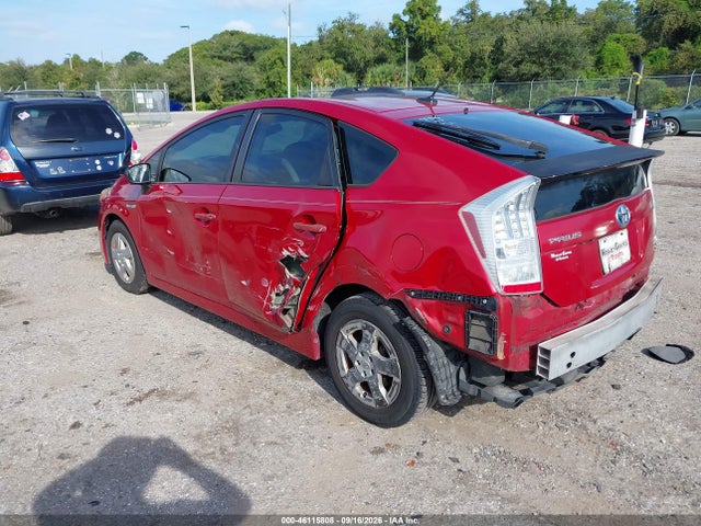 Aukcja sprzedaży 2010 Toyota Prius Iii, vin: JTDKN3DU3A0165048, numer aukcji: 46115808