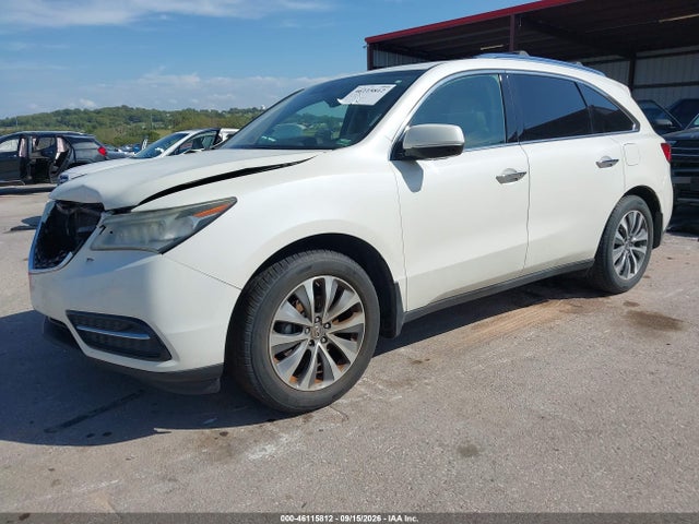 2016 Acura Mdx Technology   Entertainment Packages/technology, Entertainment   Acurawatch Plus Packages მანქანა იყიდება აუქციონზე, vin: 5FRYD4H62GB044616, აუქციონის ნომერი: 46115812
