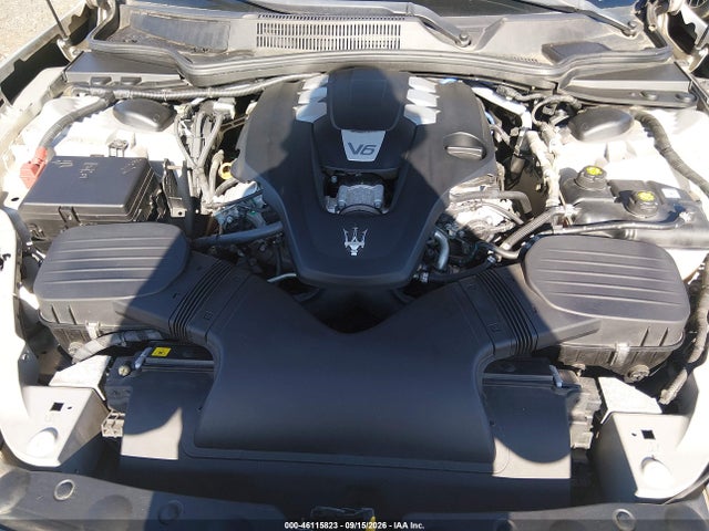 2018 Maserati Ghibli Granlusso მანქანა იყიდება აუქციონზე, vin: ZAM57XSL1J1287325, აუქციონის ნომერი: 46115823