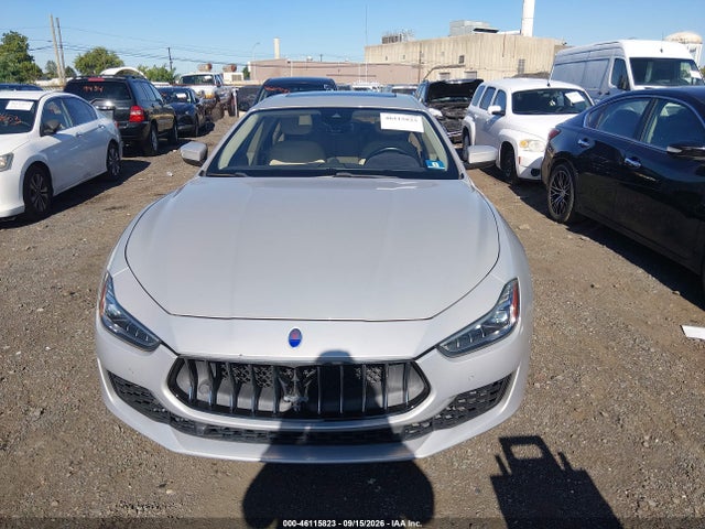 2018 Maserati Ghibli Granlusso მანქანა იყიდება აუქციონზე, vin: ZAM57XSL1J1287325, აუქციონის ნომერი: 46115823