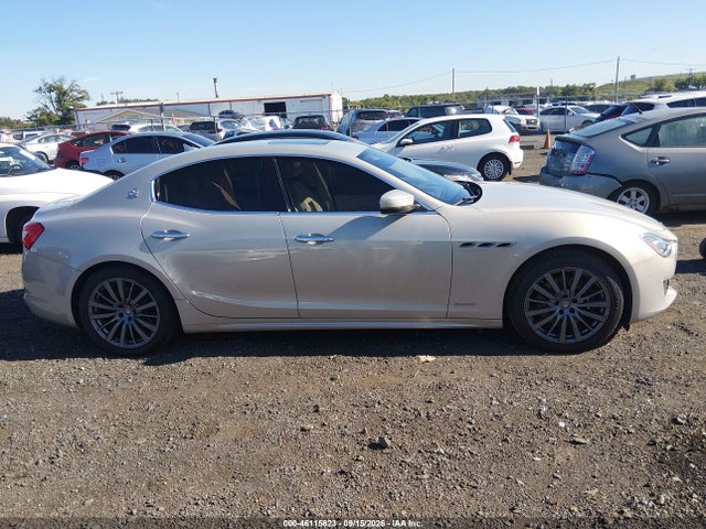 2018 Maserati Ghibli Granlusso მანქანა იყიდება აუქციონზე, vin: ZAM57XSL1J1287325, აუქციონის ნომერი: 46115823