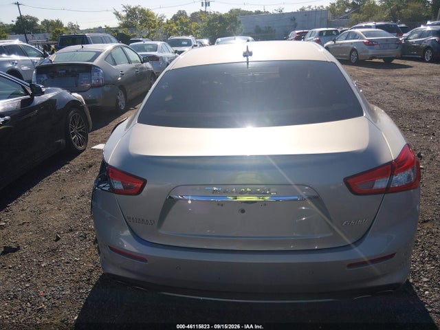 2018 Maserati Ghibli Granlusso მანქანა იყიდება აუქციონზე, vin: ZAM57XSL1J1287325, აუქციონის ნომერი: 46115823