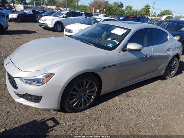 2018 Maserati Ghibli Granlusso მანქანა იყიდება აუქციონზე, vin: ZAM57XSL1J1287325, აუქციონის ნომერი: 46115823