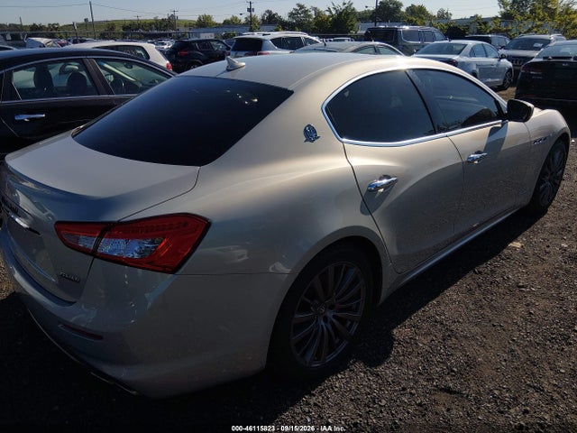 2018 Maserati Ghibli Granlusso მანქანა იყიდება აუქციონზე, vin: ZAM57XSL1J1287325, აუქციონის ნომერი: 46115823
