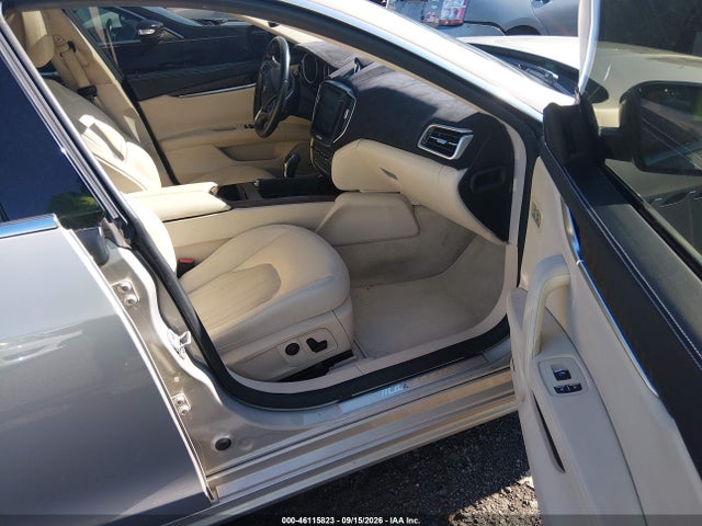 2018 Maserati Ghibli Granlusso მანქანა იყიდება აუქციონზე, vin: ZAM57XSL1J1287325, აუქციონის ნომერი: 46115823