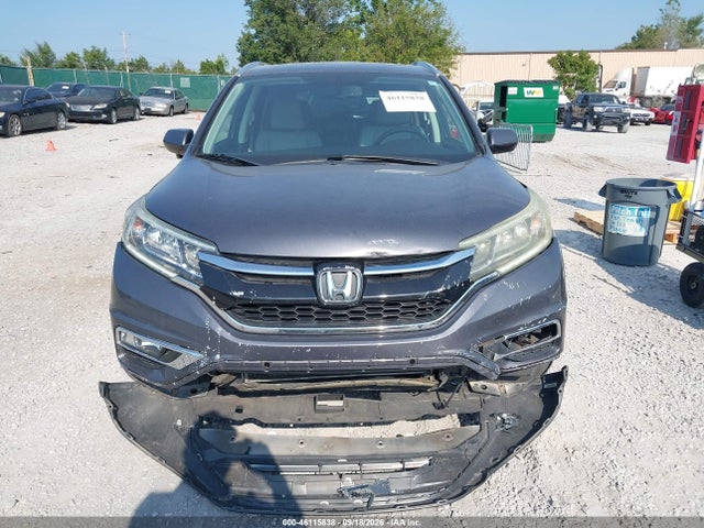 2015 Honda Cr-v Ex-l მანქანა იყიდება აუქციონზე, vin: 5J6RM4H78FL024262, აუქციონის ნომერი: 46115838