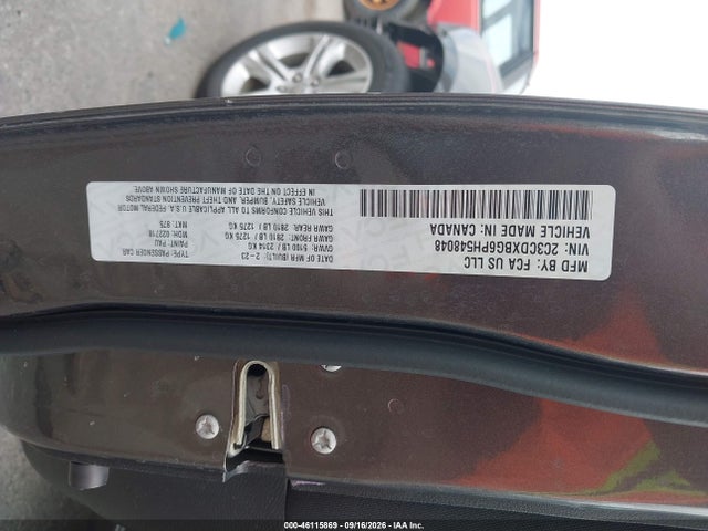 Auction sale of the 2023 Dodge Charger Sxt, vin: 2C3CDXBG6PH548048, lot number: 46115869