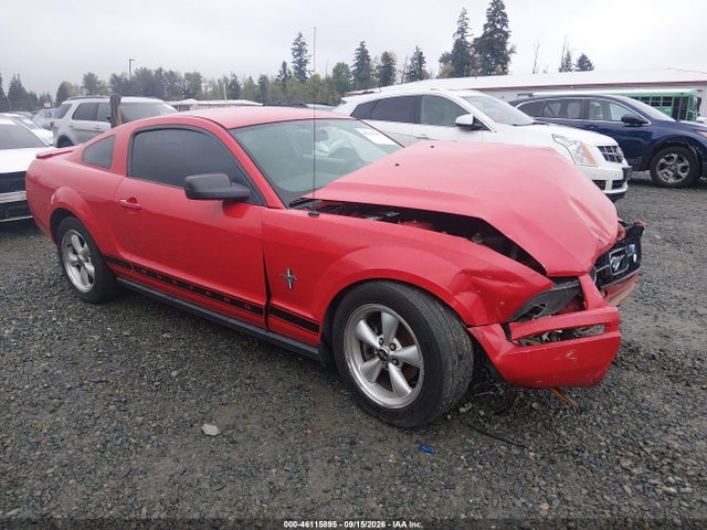2007 Ford Mustang V6 Deluxe/v6 Premium მანქანა იყიდება აუქციონზე, vin: 1ZVHT80N475349919, აუქციონის ნომერი: 46115895