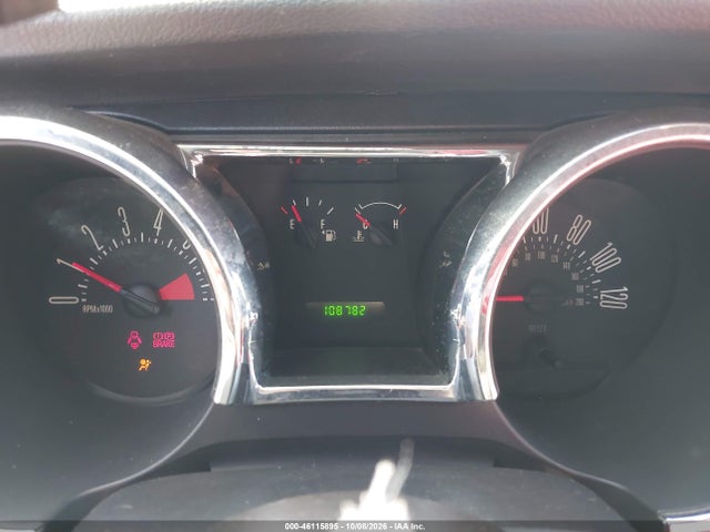 2007 Ford Mustang V6 Deluxe/v6 Premium მანქანა იყიდება აუქციონზე, vin: 1ZVHT80N475349919, აუქციონის ნომერი: 46115895