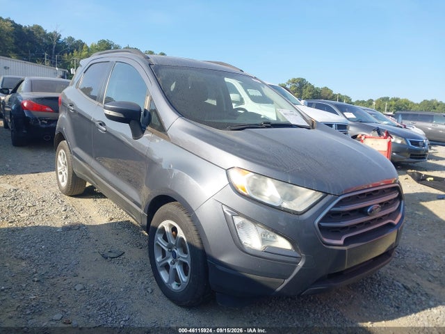 46115924 :رقم المزاد ، MAJ3P1TE5JC242570 vin ، 2018 Ford Ecosport Se مزاد بيع