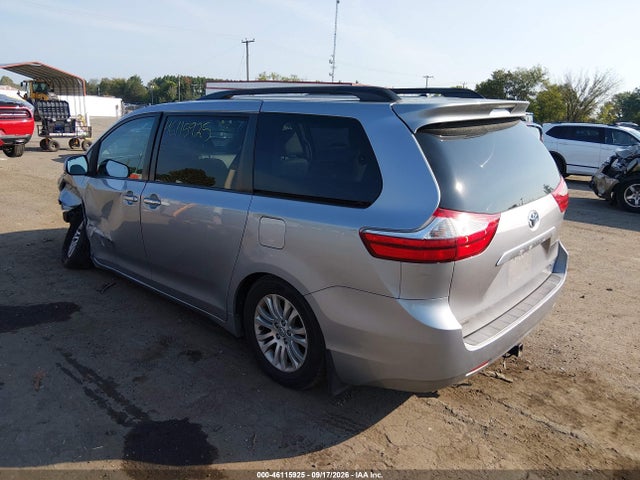Продажа на аукционе авто 2015 Toyota Sienna Xle 8 Passenger, vin: 5TDYK3DC8FS590201, номер лота: 46115925