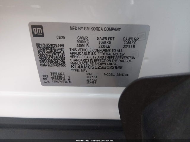 Продаж на аукціоні авто 2025 Buick Encore Gx Preferred Awd, vin: KL4AMCSL2SB182965, номер лоту: 46115927