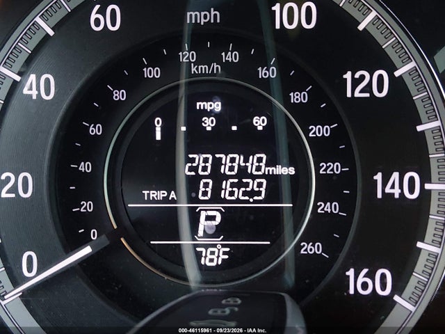 46115961 :رقم المزاد ، 1HGCR2F89GA229679 vin ، 2016 Honda Accord Ex-l مزاد بيع