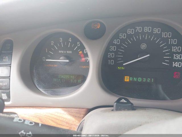 46115967 :رقم المزاد ، 1G4HP54K414125872 vin ، 2001 Buick Lesabre Custom مزاد بيع