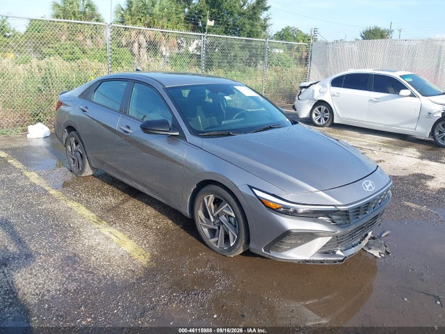 46115988 :رقم المزاد ، KMHLM4DJ1SU146667 vin ، 2025 Hyundai Elantra Hybrid Sel Sport مزاد بيع