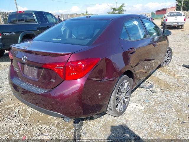 2017 Toyota Corolla Se Special Edition მანქანა იყიდება აუქციონზე, vin: 5YFBURHE1HP633108, აუქციონის ნომერი: 46116026